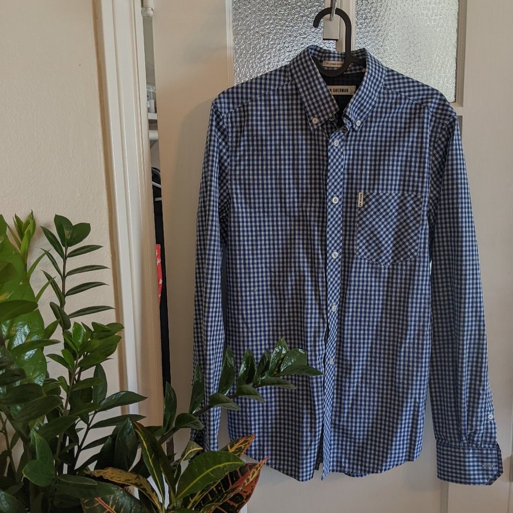 Ben Sherman 'The Original Gingham Shirt' Size Small